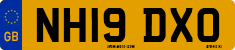 License plate of the United Kingdom, 2001 year system