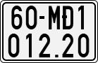 License plate of Vietnam, Specialty plates