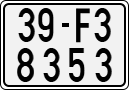 License plate of Vietnam, Motorcycles