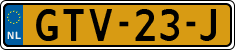 License plate of the Netherlands, Cars