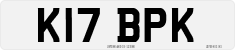 License plate of the United Kingdom, 1983 year system
