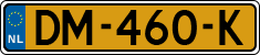 License plate of the Netherlands, Military