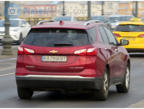 KA 7948 BT, Chevrolet Equinox