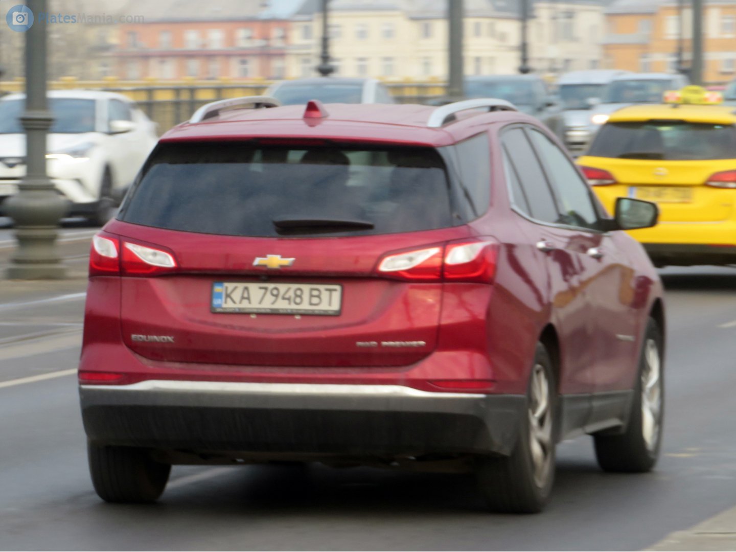 KA 7948 BT, Chevrolet Equinox 3rd gen (D2XX), 2017–2021