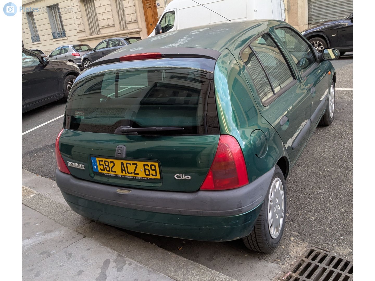 582 ACZ 69, Renault Clio 2nd gen 5-door Hatch (B65), 1998–2001 (–2003 for LATAM-market)