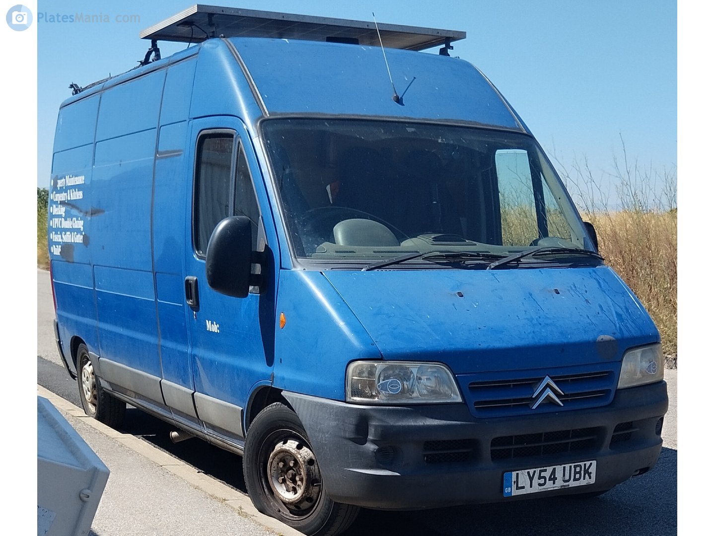 LY54UBK, Citroёn Relay 1st gen Van (X244), facelift, 2001–2006
