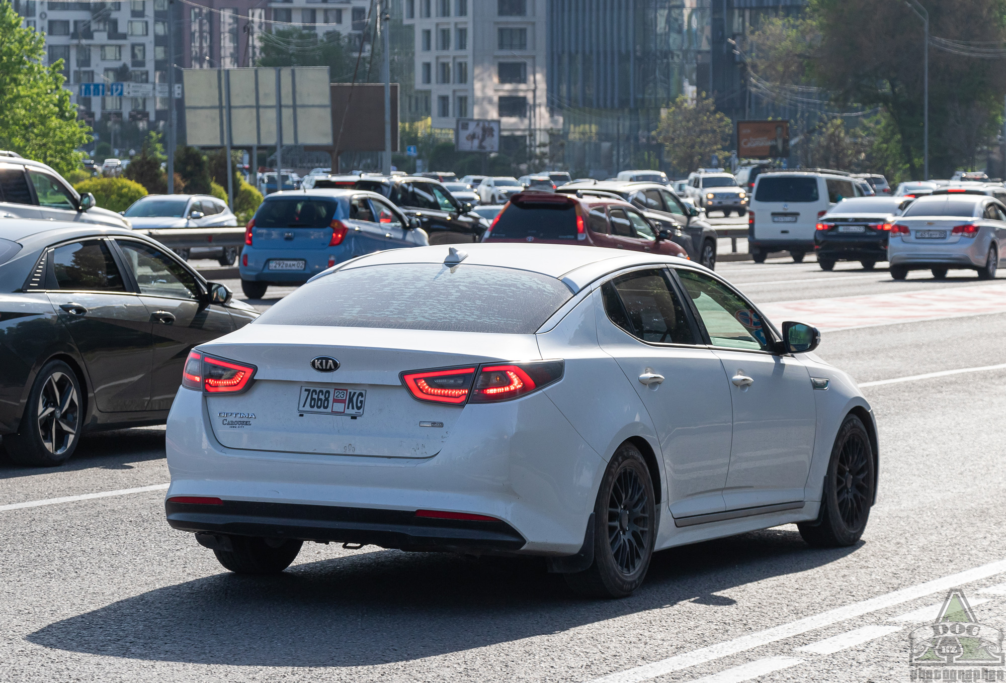 7668 KG, Kia Optima 3rd gen (TF), 2010–2016