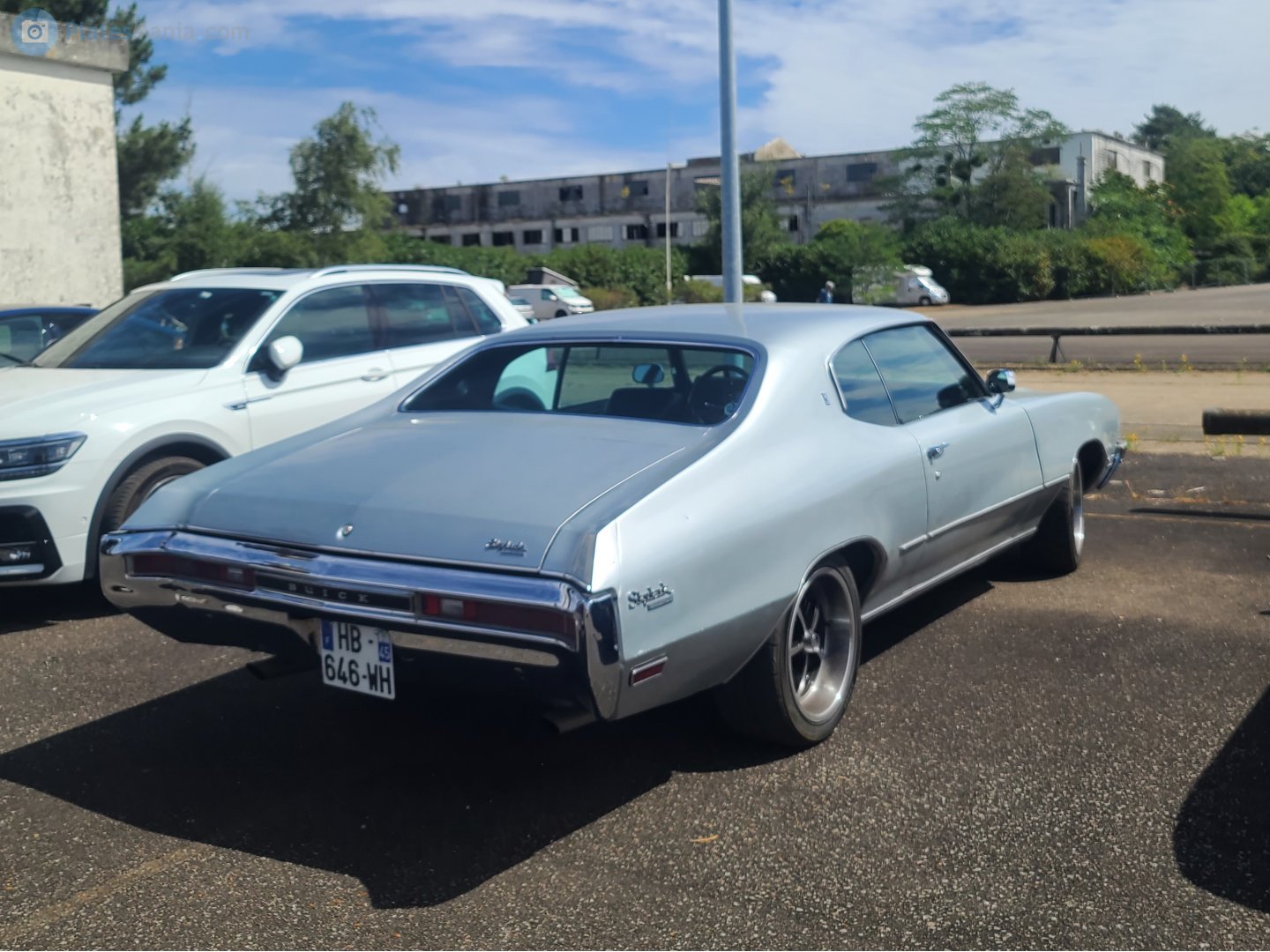 HB-646-WH, Buick Skylark 3rd gen 1972 Coupé (43327; A-body), 4th facelift, 1971–1972