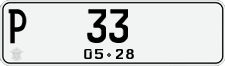 License plate of Indonesia, Regular plates