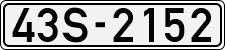 License plate of Vietnam, Cars
