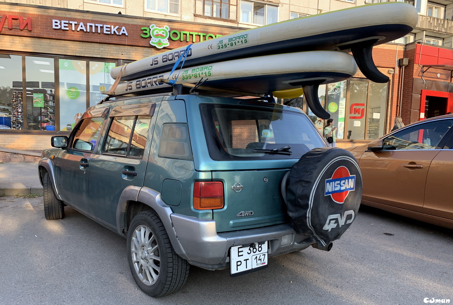 е 368 рт 147, Nissan Rasheen 1st gen Forza (NB14), 1998–2000