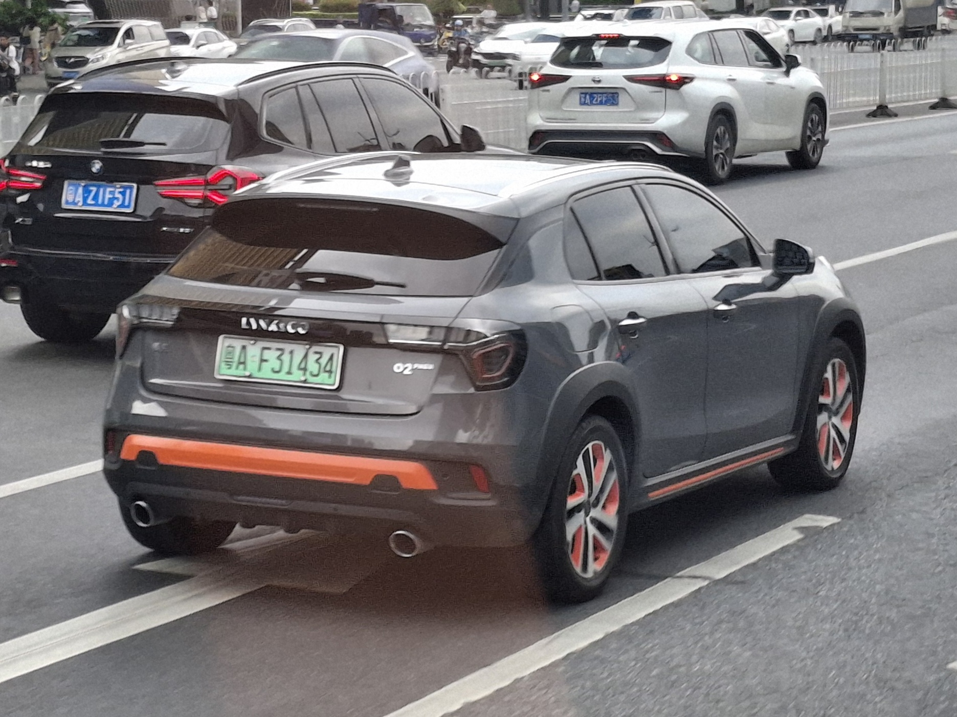 粤A·F31434, Lynk & Co 02 1st gen SUV, 2018–