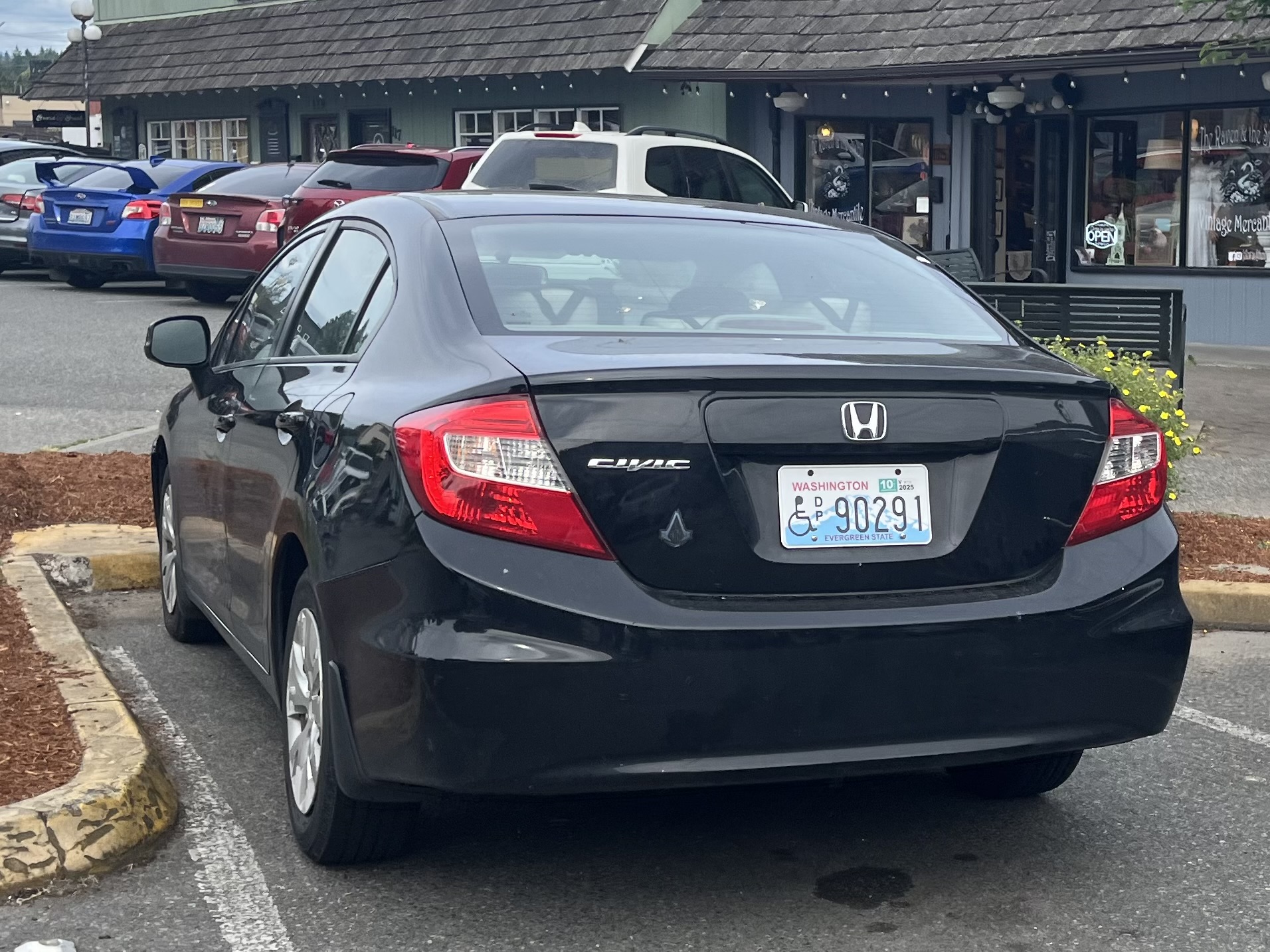 D/P 90291, Honda Civic 9th gen Sedan (FB), 2011–2016 (–2012 for NA-market)