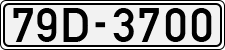 License plate of Vietnam, Cars