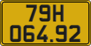 License plate of Vietnam, Commercial vehicles