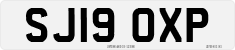 License plate of the United Kingdom, 2001 year system