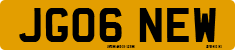 License plate of the United Kingdom, 2001 year system