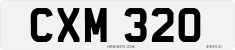 License plate of the United Kingdom, 1932 year system