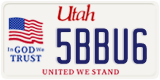 Utah, Specialty plates (1ABC2)
