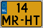 License plate of the Netherlands, Motorcycles