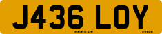 License plate of the United Kingdom, 1983 year system