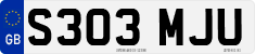 License plate of the United Kingdom, 1983 year system