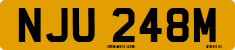 License plate of the United Kingdom, 1963 year system