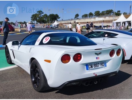 CM-887-RD, Chevrolet Corvette