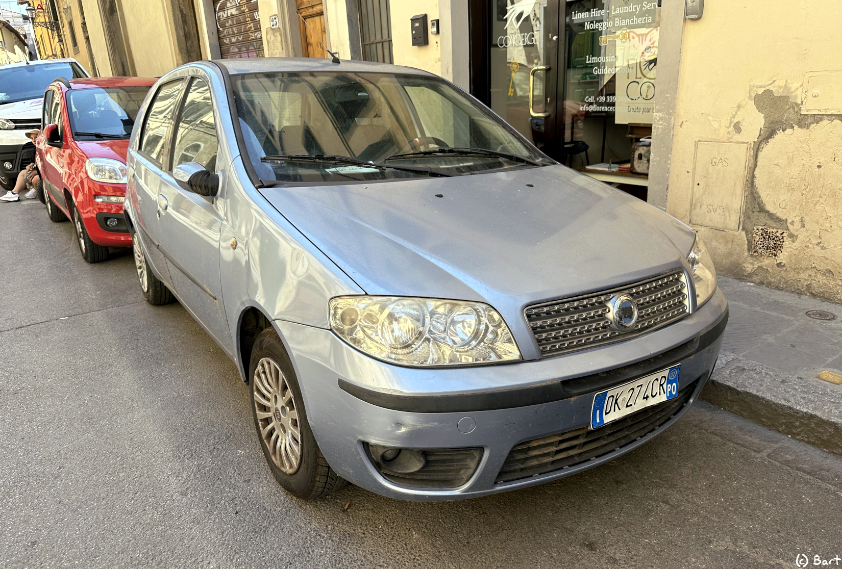 DK 274 CR, FIAT Punto 2nd gen (Classic) 5-door Hatch (188), facelift, 2003–2010