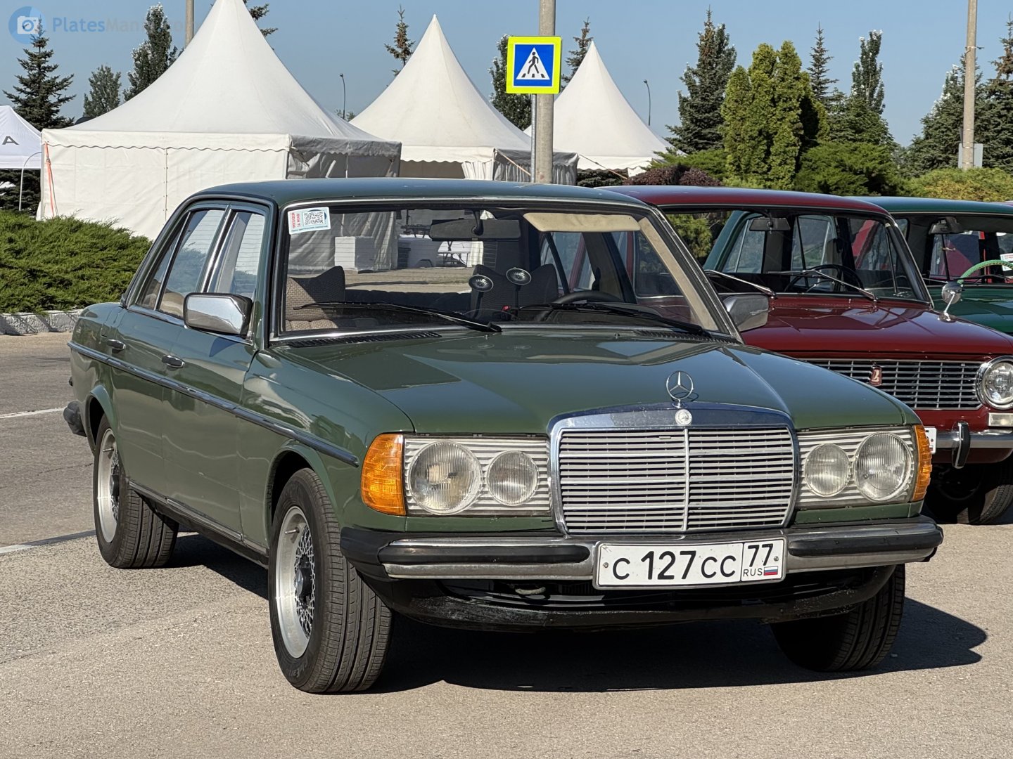 с 127 сс 77, Mercedes-Benz E-Klasse 200–300 Sedan (W123), 1975­–1986