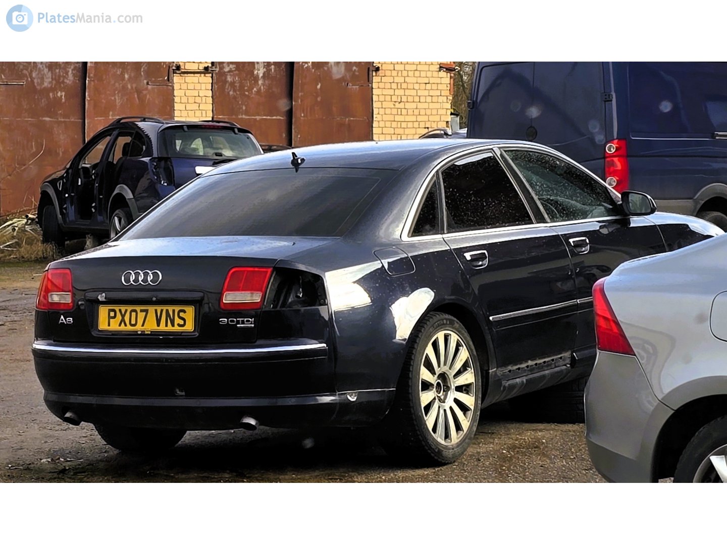 PX07VNS, Audi A8 2nd gen (D3/4E2/4E8), 2002–2010