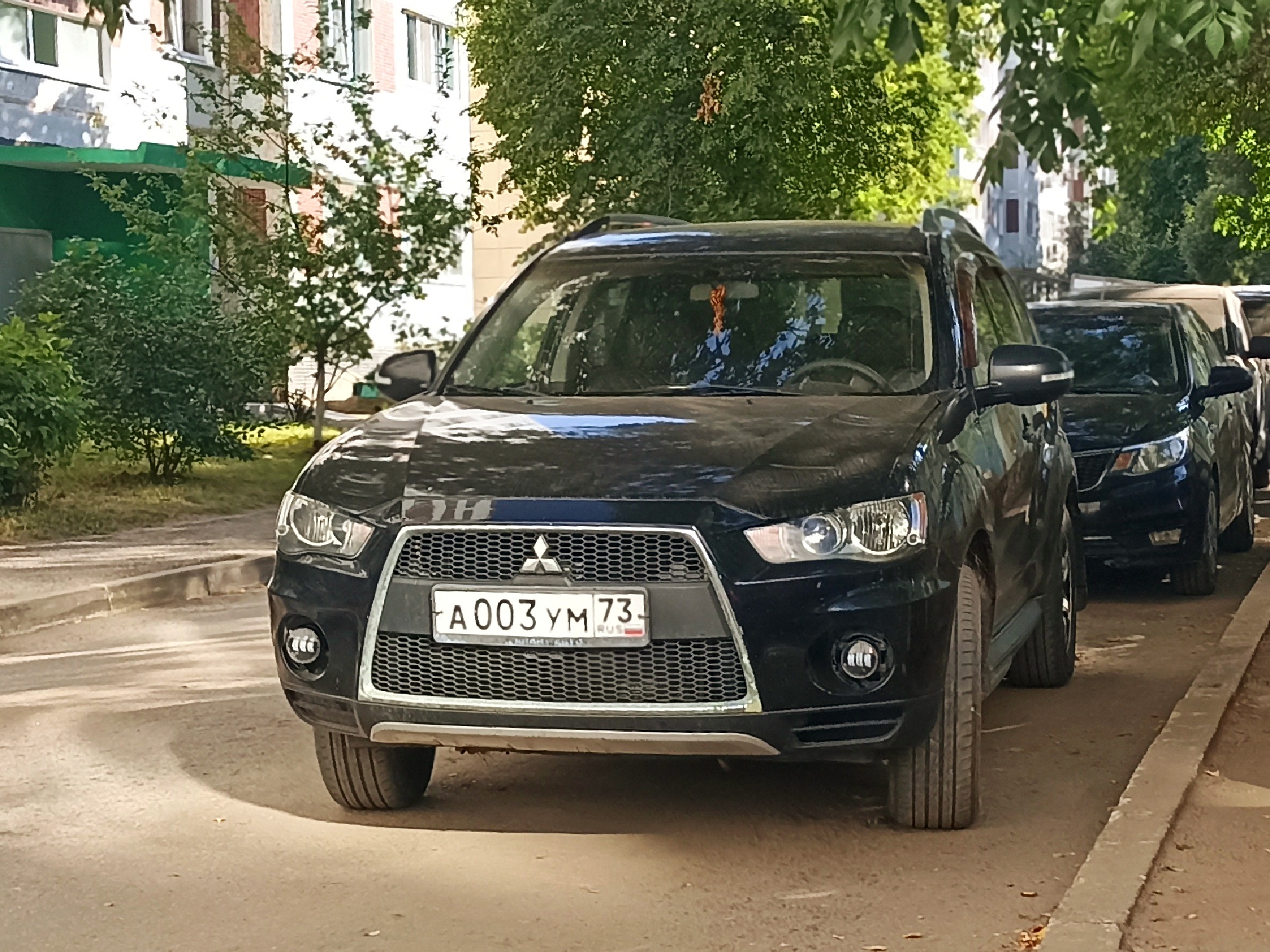 а 003 ум 73, Mitsubishi Outlander 2nd gen (XL) (CW/ZG/ZH), 2005–2013