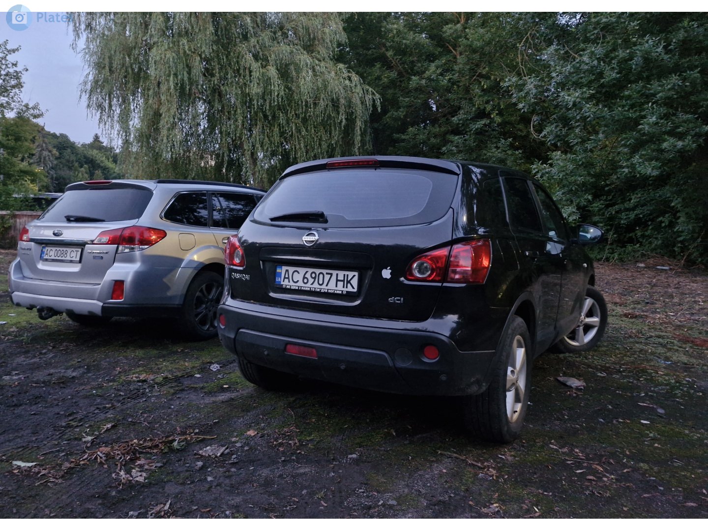 AC 6907 HK, Nissan Qashqai 1st gen (Xiaoke) (J10), 2007–2009 (–2014 for CN-market)