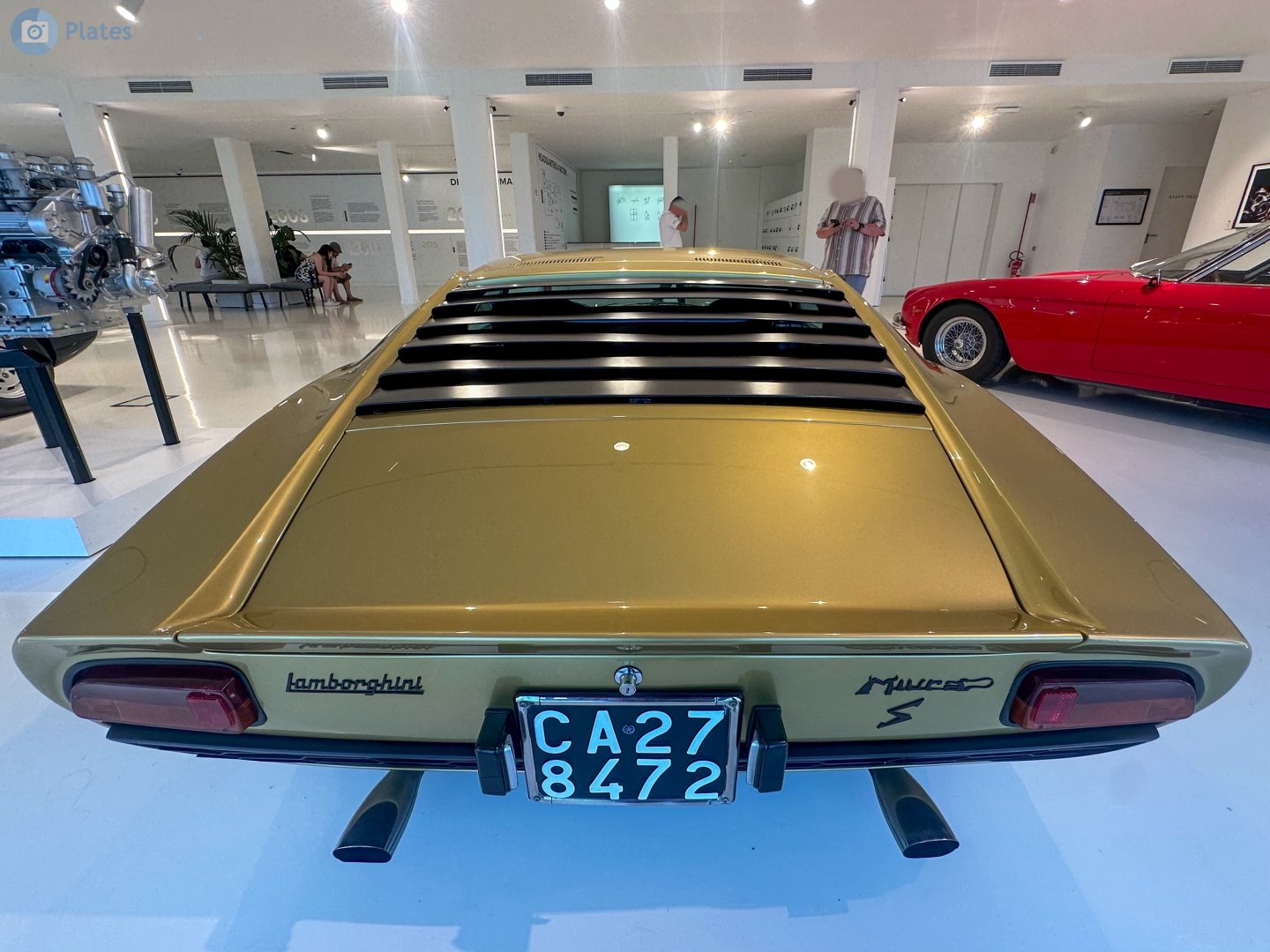 CA 278472, Lamborghini Miura 1st gen, 1966–1973
