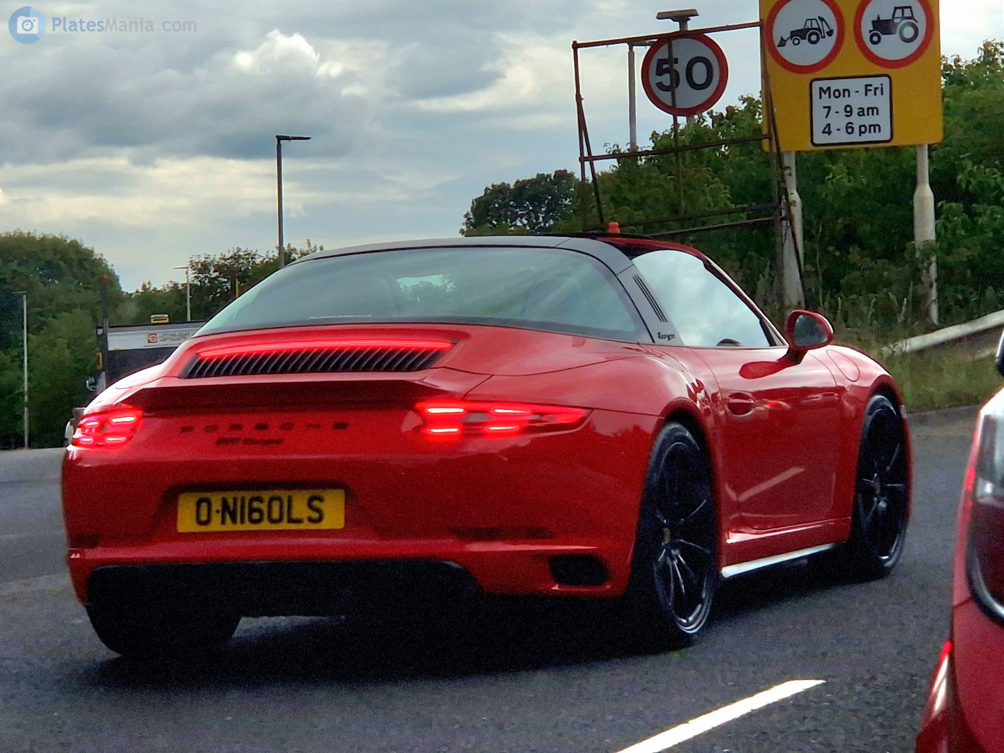 ON16OLS, Porsche 911 7th gen Targa (991.2), facelift, 2015–2019