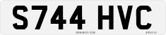 License plate of the United Kingdom, 1983 year system