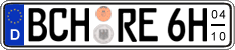 German license plate, Seasonal plates (Oldtimers)
