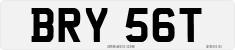 License plate of the United Kingdom, 1963 year system