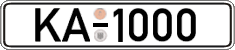 German license plate, Official services and consulates