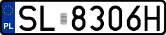 License plates of Poland, Regular car plates