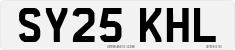 License plate of the United Kingdom, 2001 year system