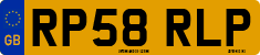 License plate of the United Kingdom, 2001 year system