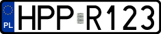 License plates of Poland, Authorities