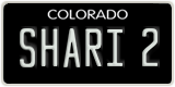 Colorado, Vanity Plates
