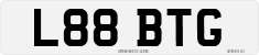 License plate of the United Kingdom, 1983 year system