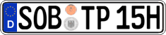 German license plate, Plates for oldtimers (type 