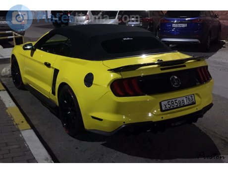 х585вв763, Ford Mustang