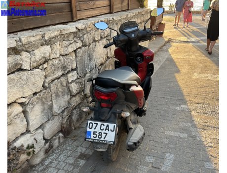 07 CAJ 587, Yamaha Ray