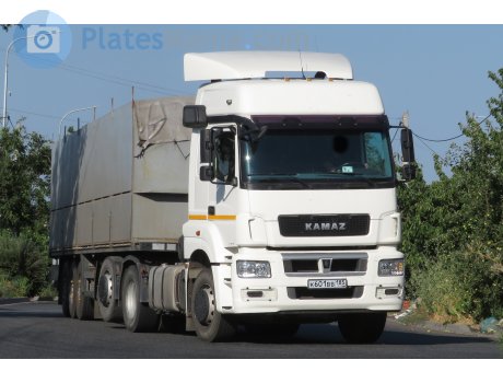 к601вв185, KamAZ 6520