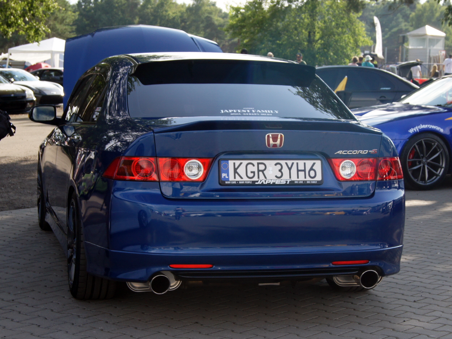 KGR 3YH6, Honda Accord 7th gen (Euro) Sedan (CL), 2002–2008